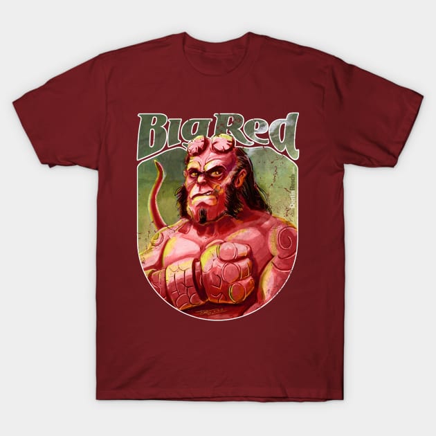 Big Red T-Shirt by Dustin Resch